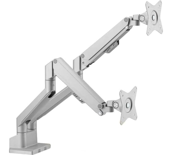 Кронштейн Ridberg Monitor Arm LDT62 Dual (LDT62-C024), Silver 1211409