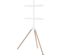 Стойка для телевизора Ridberg с кронштейном floor TV stand FS12 (FS12-46F) White 1213356