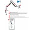 Кронштейн для мониторов Arm media LCD T31 silver 10160 17