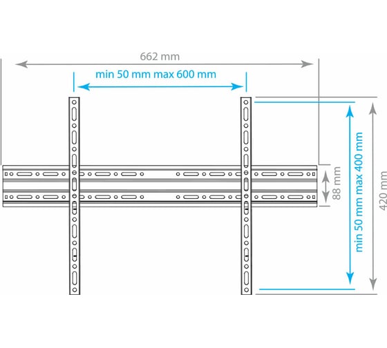 TV кронштейн Arm media PLASMA 1 black 10205
