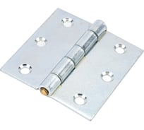 Прямая усиленная разборная петля VORMANN 63х63х1,8 мм, оцинкованная, латунный штифт 00614 060 Z