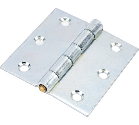 Прямая усиленная разборная петля VORMANN 63х63х1,8 мм, оцинкованная, латунный штифт 00614 060 Z