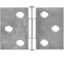 Прямая широкая петля VORMANN 30х45х0,9 мм, оцинкованная, латунный штифт 00504 030 Z