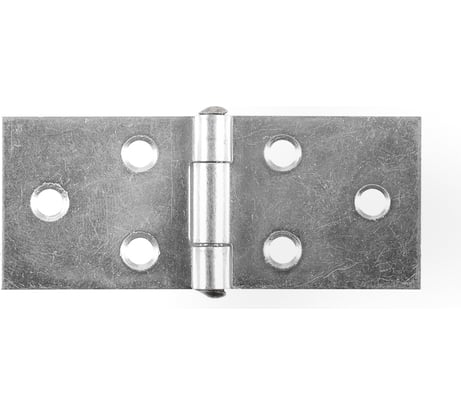 Широкая французская петля VORMANN 60х25х0,9 мм, оцинкованная, латунный штифт 00505 060 Z