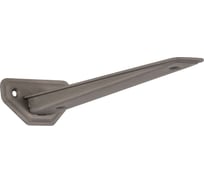 Консоль VORMANN 3-F-Linear 190х38 мм, оцинкованный, цвет: сталь, 65 кг 00166 190 SM