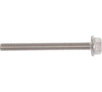 Болт DINFIX DIN 6921, с шестиг. гол. с фланцем с зазубринами, 8x60 мм, А2 нержав. сталь, 4 шт. 00-0005305