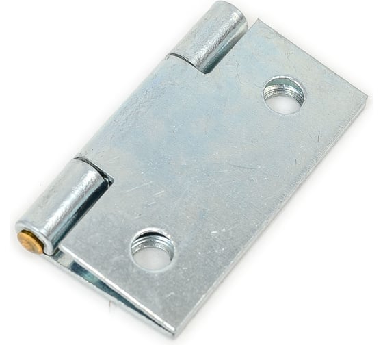 Прямая петля VORMANN 30х30х0,9 мм, оцинкованная, латунный штифт 00503 030 Z