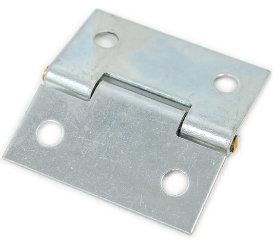 Прямая петля VORMANN 30х30х0,9 мм, оцинкованная, латунный штифт 00503 030 Z