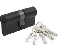 Механизм цилиндровый Вантаж 5 ключей, черный Z70 (35x35) BL
