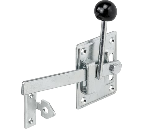 Задвижка с ответной частью VORMANN Тип 1, 100х80х2/165х20х5 мм, оцинкованная 00085 000 Z