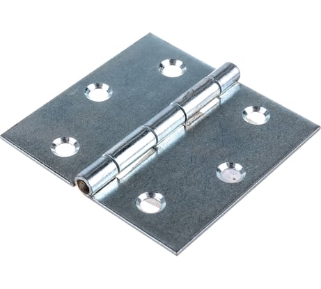 Прямая петля VORMANN 50х50х1,2 мм, оцинкованная, латунный штифт 00503 050 Z