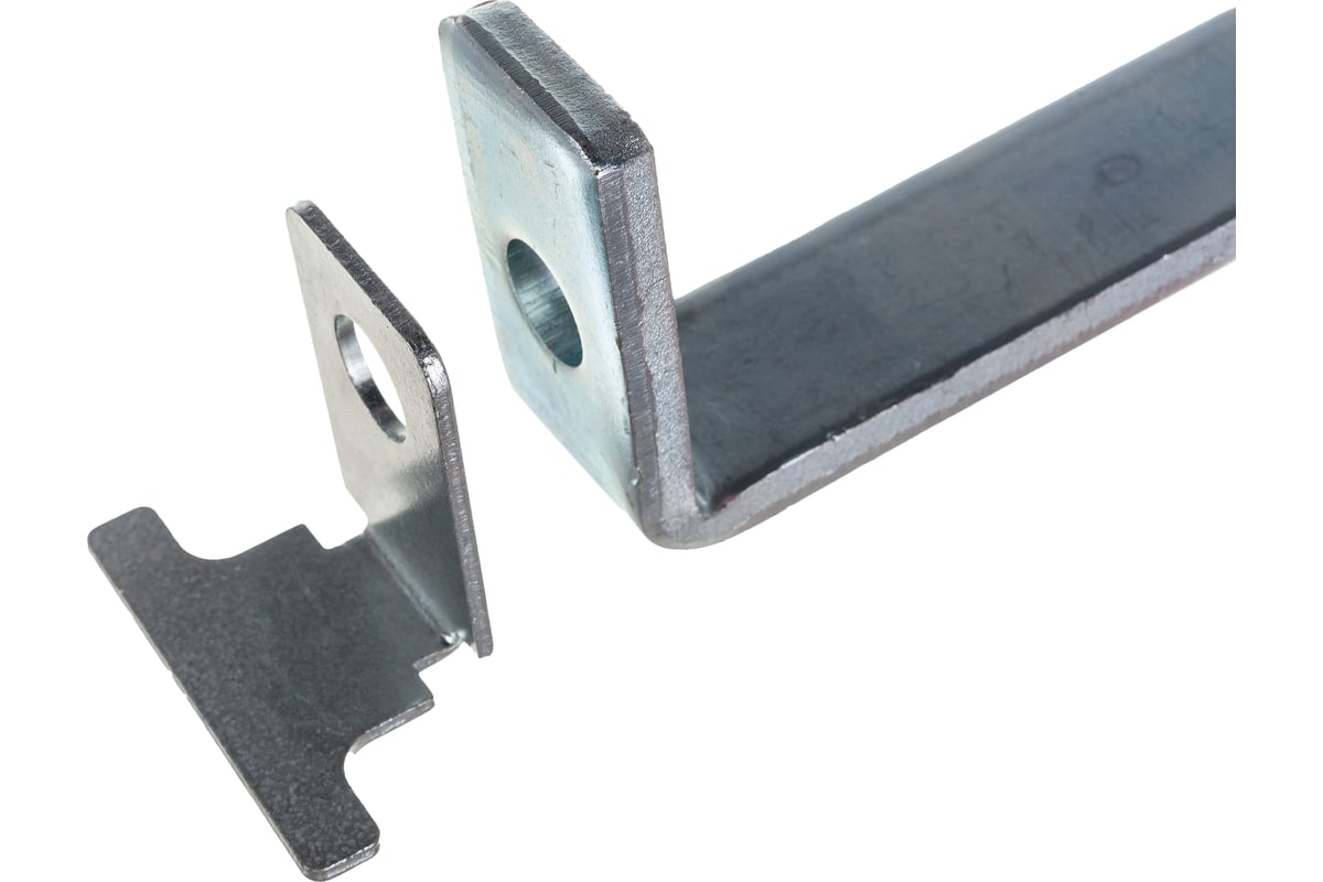 Воротный засов с ответкой VORMANN 340х30х3/180х70 мм, оцинкованный ...
