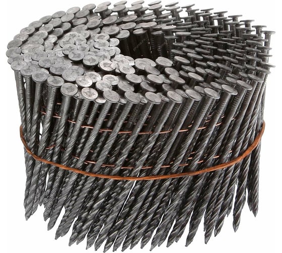 Гвозди на катушке Pegas pneumatic винтовые уп. 4500 шт. 2.8x90 mm 1233 1