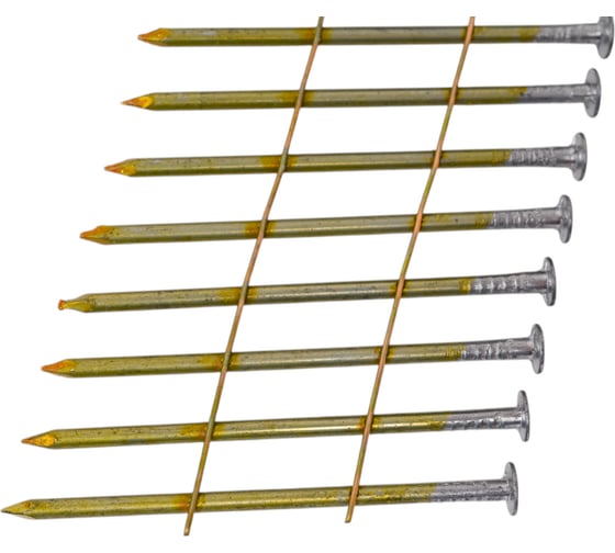 Барабанный гладкий гвоздь FOXWELD AERO 2,5 х 60 мм, лента 300 шт /C90/ 6777