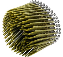 Барабанный гвоздь FOXWELD AERO c винтовой накаткой, 2,8 х 80 мм, лента 250 шт /C90/ 6782