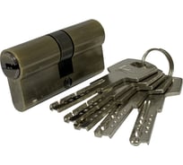 Механизм цилиндровый Вантаж 5 ключей, бронза Z80 (40x40) АВ