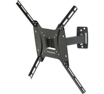 Стальной настенный кронштейн для TV KROMAX 15-55", max 25 кг OPTIMA-403 black