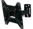Стальной настенный кронштейн для TV KROMAX 15-42", max 25 кг, 4 ст св., нак. +5-15, пов. ±90 OPTIMA-203 black 1