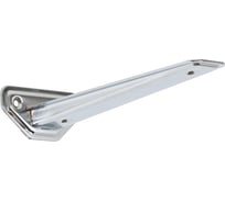Консоль VORMANN 3-F-Linear 190х38 мм, оцинкованный, цвет: хром, 65 кг 00166 190 C