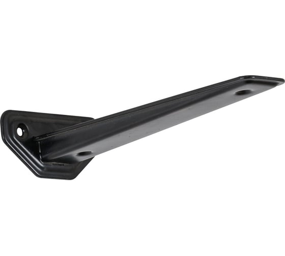 Кронштейн VORMANN 3-F-Linear 190х38 мм, оцинкованный, цвет: черный, 00166 190 S