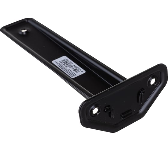 Кронштейн VORMANN 3-F-Linear 190х38 мм, оцинкованный, цвет: черный, 00166 190 S