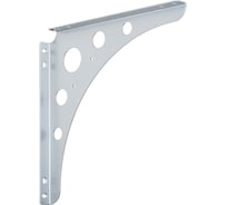 Кронштейн VORMANN Delta-Line 300х300х24,5 мм, оцинкованный, цвет: белый алюминий, 00146 300 WA