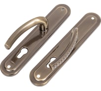 Ручка на планке Trodos AL106/85-L алюминий, бронза 204554