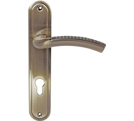 Ручка на планке Trodos AL106/85-L алюминий, бронза 204554 1