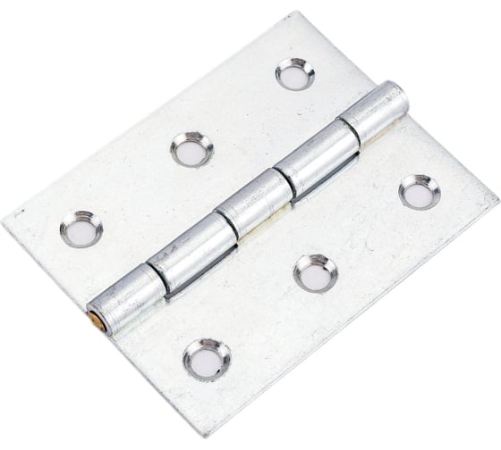 Полуширокая петля VORMANN 60х46х1,4 мм, оцинкованная, латунный штифт 00502 060 Z