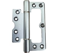 Петля без врезки Вантаж 115x78x3.0 матовый хром B22-SC