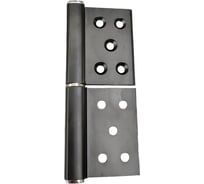 Петля без врезки Вантаж 126,3x90,5x3.0 черный, правый B1-BL R B1BL R