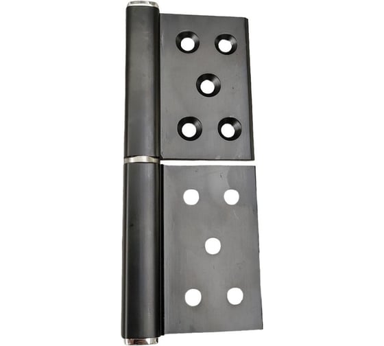 Петля без врезки Вантаж 126,3x90,5x3.0 черный, правый B1-BL R B1BL R 1