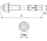 Анкерный гвоздь OBO Bettermann N, 6x49 мм, сталь, G, 100 шт./уп. 3498396 2