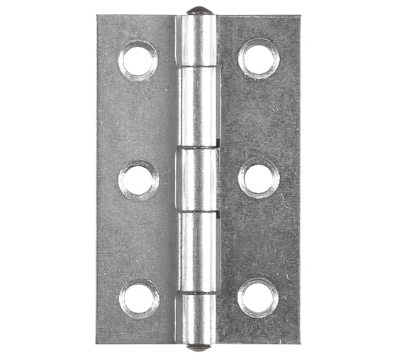 Узкая петля VORMANN 50х31х1,2 мм, оцинк., латунный штифт 00501 050 Z