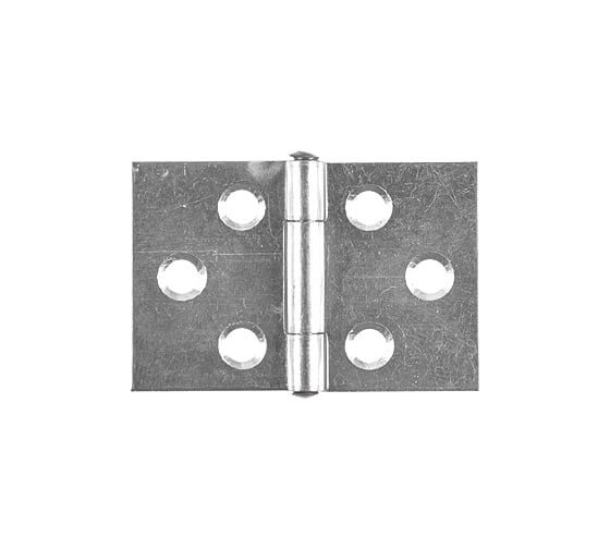 Прямая широкая петля VORMANN 25х38х0,8 мм, оцинк. латунный штифт 00504 025 Z 1