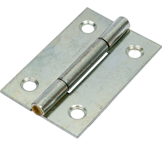 Узкая петля VORMANN 40х26х0,9 мм, оцинк., латунный штифт 00501 040 Z