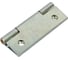 Узкая петля VORMANN 40х26х0,9 мм, оцинк., латунный штифт 00501 040 Z 2