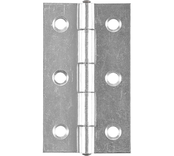 Узкая петля VORMANN 60х34х1,4 мм, оцинк., латунный штифт 00501 060 Z 1