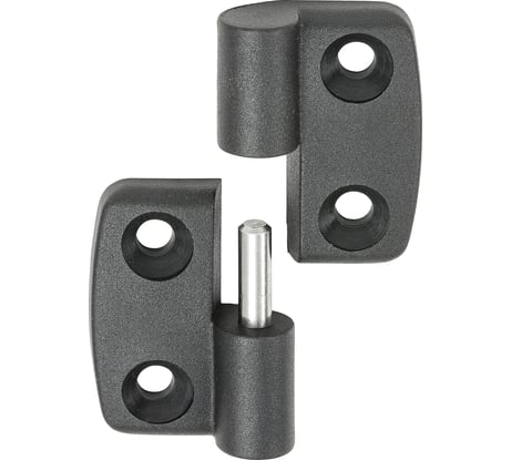 Разборная петля VORMANN левая 48х58х8,3 мм, полиамид., нерж.сталь штифт 00440 060 PS