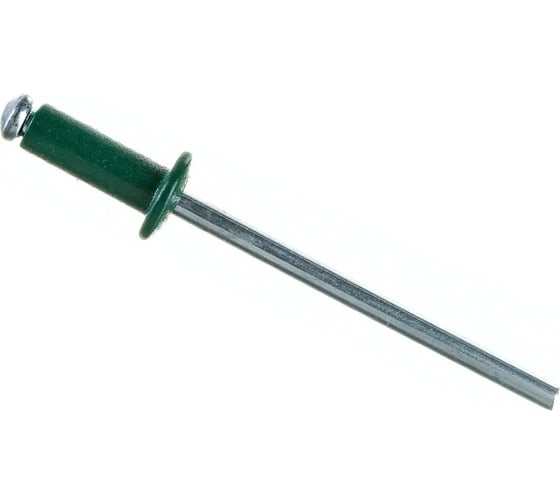 Заклёпка вытяжная Daxmer 4,8x12 мм, RAL 6005, алюм/ст., 1000 шт. 00000313892