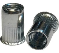 Заклепка резьбовая с насечками Daxmer М6, уменьшенный борт, оцинк. сталь, 750 шт. 00-00448805