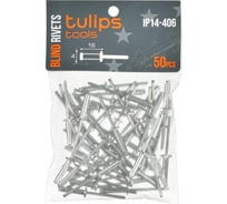 Вытяжные заклепки Tulips tools 4.0х16 мм, 50 шт IP14-406