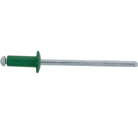 Заклёпка вытяжная Daxmer 3,2x8 мм, RAL 6029, алюм/ст., 1000 шт. 00000317133