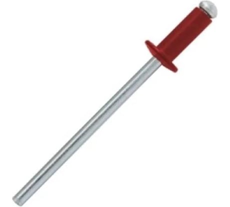 Заклёпка вытяжная Daxmer 4,0x10 мм, RAL 3009, алюм/ст., 1000 шт. 00000317135