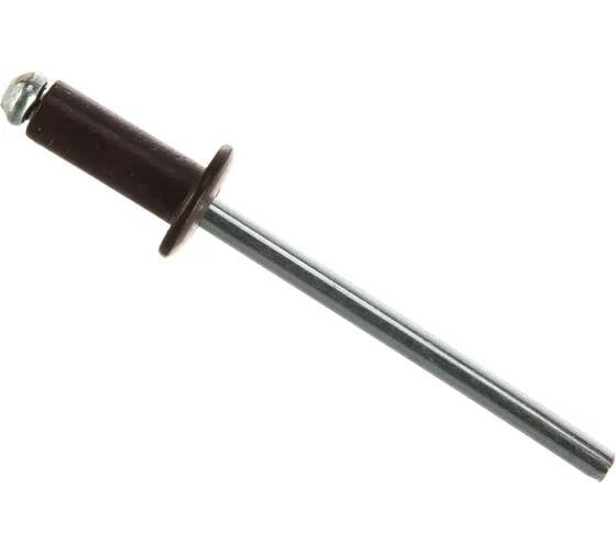 Заклёпка вытяжная Daxmer 4,0x10 мм, RAL 8017, алюм/ст., 750 шт. 00-00452653 1