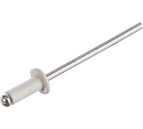 Заклёпка вытяжная Daxmer 4,0x10 мм, RAL 9003, алюм/ст., 1000 шт. 00000308000 1