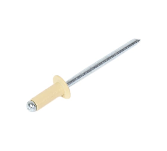 Заклёпка вытяжная Daxmer 4,0x10 мм, RAL 1015, алюм/ст., 1000 шт. 00000310345