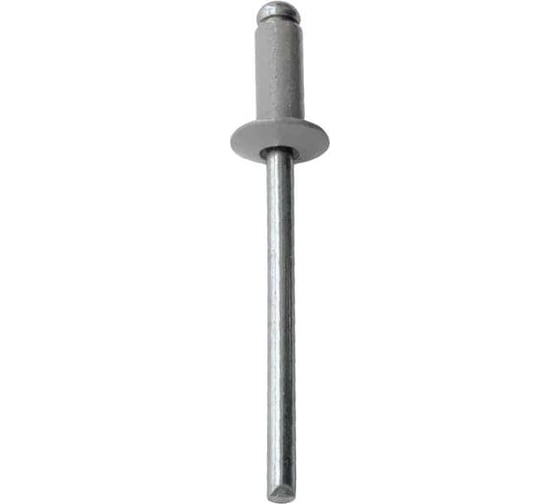 Заклёпка вытяжная Daxmer 4,0x10 мм, RAL 9006, алюм/ст., 1000 шт. 00-00453581