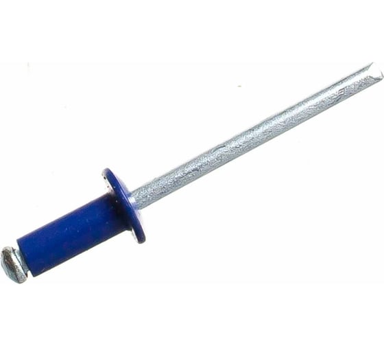Заклёпка вытяжная Daxmer 3,2x8 мм, RAL 5002, алюм/ст., 1000 шт. 00000308344