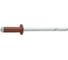 Заклёпка вытяжная Daxmer 3,2x8 мм, RAL 8004, алюм/ст., 1000 шт. 00000330806 1